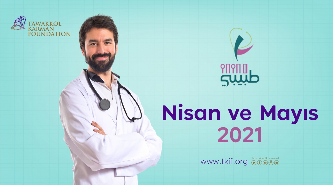 Tabibi uygulaması, Nisan ve Mayıs 2021'de 1134 ücretsiz konsültasyon gerçekleştirdi