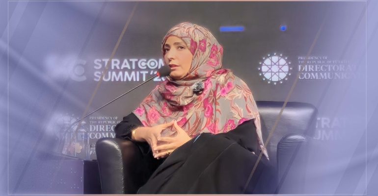 توكل كرمان خلال قمة دولية في اسطنبول: العالم يواجه أزمة قيم وضمير إلى جانب اضطراب النظام الدولي